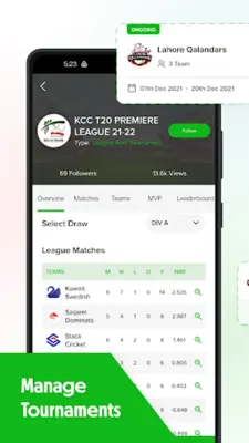 Crickslab Score & Live stream android App screenshot 2