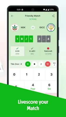 Crickslab Score & Live stream android App screenshot 6